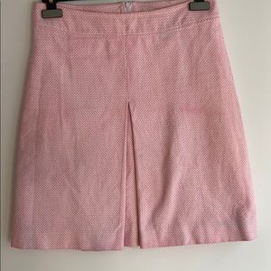 Barney’s New York pink and white skirt